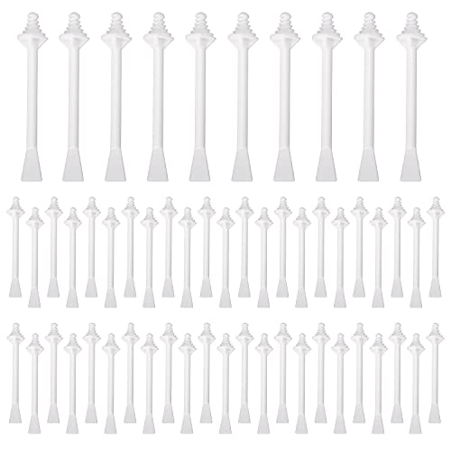 Parieo 20 x Nasenwachs-Applikatoren, doppelseitiges Wachs-Applikator-Sticks, Gesichts-Wachs-Spatel für Nase, Augenbrauen, Gesichtshaarreinigung (20 Stück)