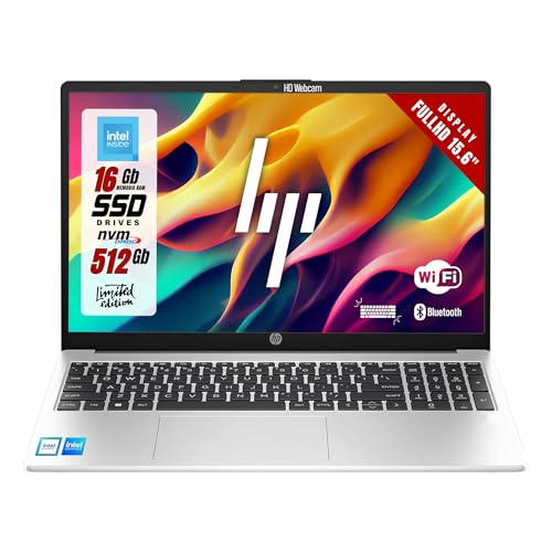 HP 250 G10 Notebook portatile Silver, RAM 16GB, SSD 512GB, Display FullHD 15.6', cpu Intel N100 4Core fino a 3,4 GHz, tastiera retroilluminata, Win 11 Pro, Pronto All'uso, Garanzia Italia