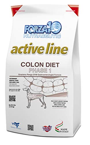 Forza10 Active Colon Support Diet Phase 1 Dry Dog Food, Helps Dogs