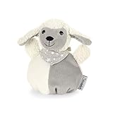 Sterntaler Saquito de peluche Oveja Stanley, Edad: A partir de 0 años, 12 x 11 x 7 cm, Blanco/Gris