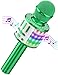 Karaoke Mikrofon, LED Drahtloses Bluetooth Mikrofon zum Singen mit Lautsprecher, Karaoke Spielzeug Kinder, Heim KTV Karaoke Maschine, Tragbares KTV Lautsprecher Recorder für Android/iPhone/iPad/PC