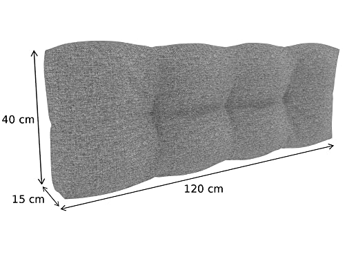 POKAR Set di Cuscini per Europallet da 6 pezzi: 2x...