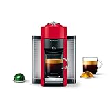 Nespresso Vertuo Coffee and Espresso Maker by De'Longhi, Shiny Red