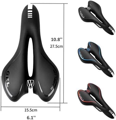 Pioneeryao Bike Saddle Professional Mountain Bike Gel Saddle MTB Bicycle Cushion