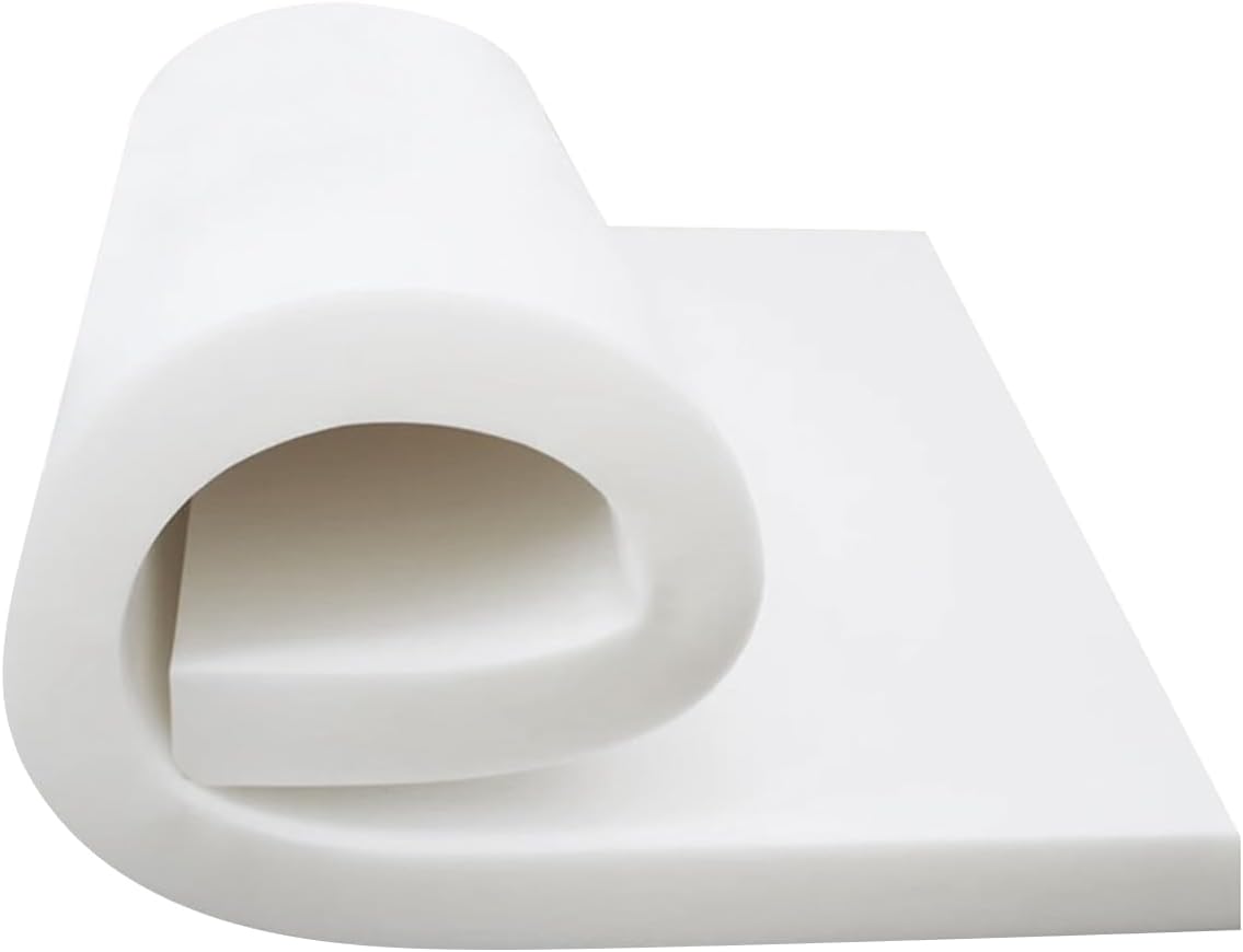 Queenbox 17.7x17.7x1.2in High Density Upholstery 45D Foam Pad Cuttable Pad