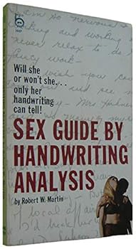 Paperback Sex Guide By Handwriting Analysis Book