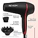 Imagen de Revlon SmoothStay Secador de 2000 vatios con aceite de cocoy accesorio difusor voluminizador- RVDR5317