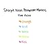 SHARPIE 1874447 Neon Permanent Markers, Fine Point, Assorted Colors, 5 Count