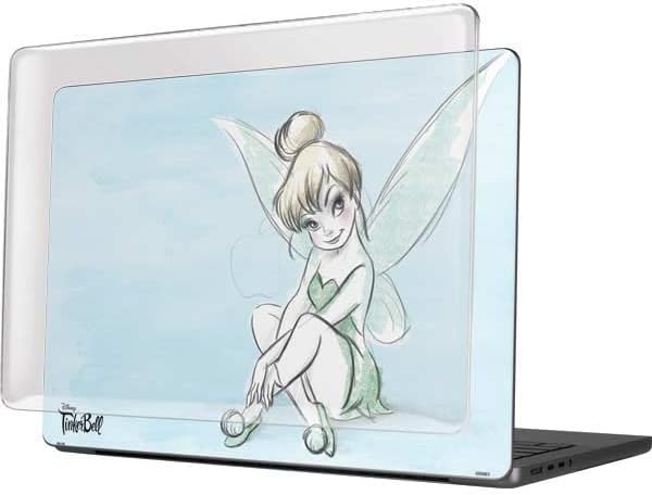 Skinit Case + Skin Compatible with MacBook Pro 14in (2021) - Officially Licensed Disney Tinker Bell Believe in Fairies Design
