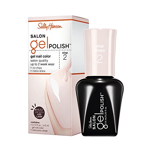 Sally Hansen Salon Gel Polish Nail Lacquer, Shell We Dance, 0.14 Fl Oz