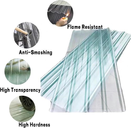 Paneles de revestimiento impermeables con alta transmisión de luz solar para techados 4