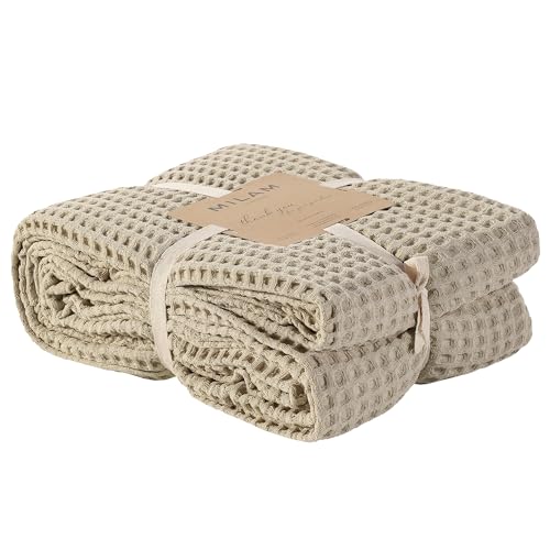 Couverture 100% coton pour lit double contre la fraîcheur - 2