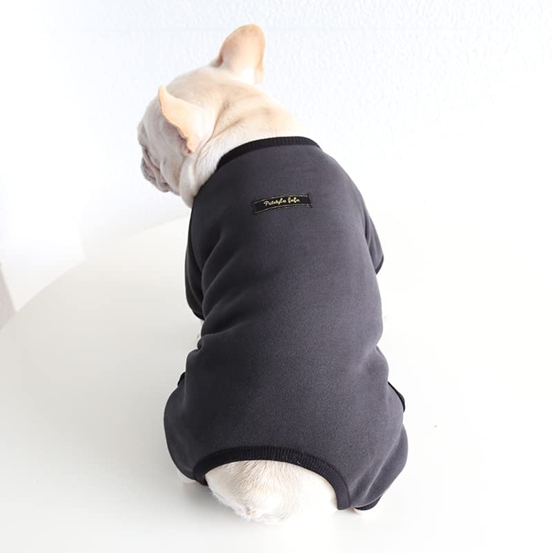 Hunde-Pyjama Aus Baumwolle – Dehnbarer Einteiler Mit Bären-Print Für Kleine Hunde