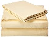 Pointehaven Flannel Deep Pocket Set with Oversized Flat Sheet, Twin, Marzipan