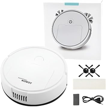2025 Latest 3-in-1 Powerful Suction USB Charging, Toy Robotic Vacuum Cleaner, Powerful Suction Cleaning Power, Childrens Roomba Vacuum Cleaner, For Toddlers, Funny Cleaning Toy, Automatic