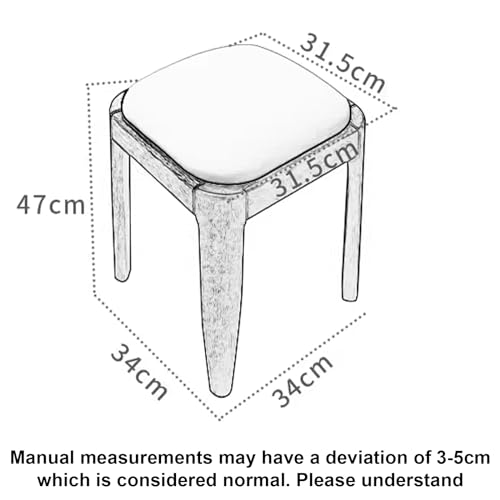 Tabouret de coiffeuse confortable résolvant le manque de place du dressing - 3