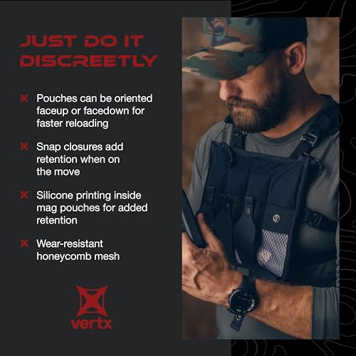 Vertx Firebase PCC Bandolier, It's Black, One Size4