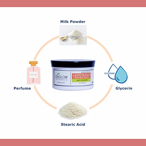 Oxyglow Golden Glow Lacto Bleach With Milk & Honey , 200g