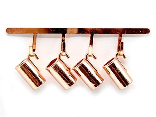 Maison De Poupées Miniature 1:12 Echelle Ancienne Accessoire De Cuisine Bouilloire En Métal-rose