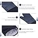 JZLEJC 1 Pair Round Y Style Silicone Oven Mitts, Heat Resistant Extra Long Non-Slip Oven Gloves, Professional Baking Tools for Kitchen, Commercial Grade