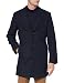Produktbild TOM TAILOR Herren Classic Wollmantel, 24258-navy Blue Structure, L