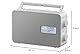 Panasonic RF-D30BTEG-W Digitalradio mit Bluetooth (DAB+, UKW, Netz und Batteriebetrieb, Spritzwasserschutz, AUX, Weckfunktion, Küchentimer) weiß