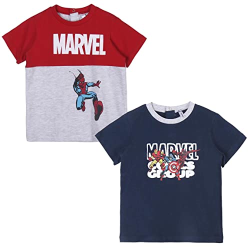 Pack x2 Marvel t-shirt court gris idéal pour vos tenues streetwear