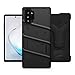 ZIZO Bolt Series for Samsung Galaxy Note 10 Plus Case | Heavy-Duty Military-Grade Drop Protection w/ Kickstand Included Belt Clip Holster Lanyard (Black/Black)