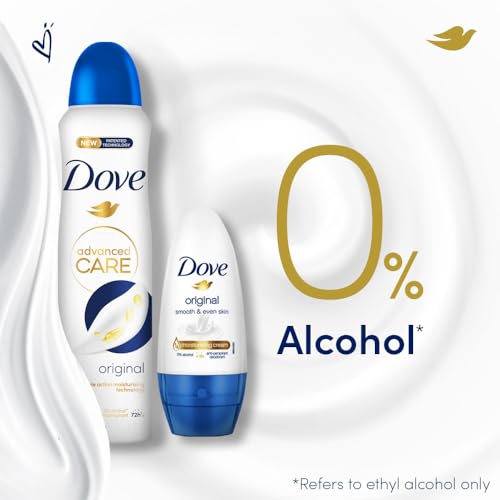 Image of Dove Bath & Body Essentials Kit - Advanced Care Deodorant (150 ML), Roll On (50 ML) & Exfoliating Body Polish (100 G) + Travel Pouch