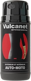 Vulcanet – 80 Serviettes Nettoyantes Auto Moto + Microfibre + Pinceau de précision + Pochette Transport, Formule 100% française, Nettoie, Dégraisse, Protège - Peinture Mat/Brillant, Int/Ext, sans Eau
