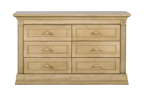 Baby Cache Montana 6 Drawer Dresser In Driftwood