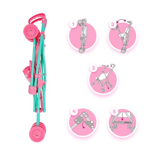 Miniatura 5 de Bebés Llorones Sillita De Paseo Accesorio Muñeca Para Llevar De Paseo A Tu Bebé Llorón Preferido