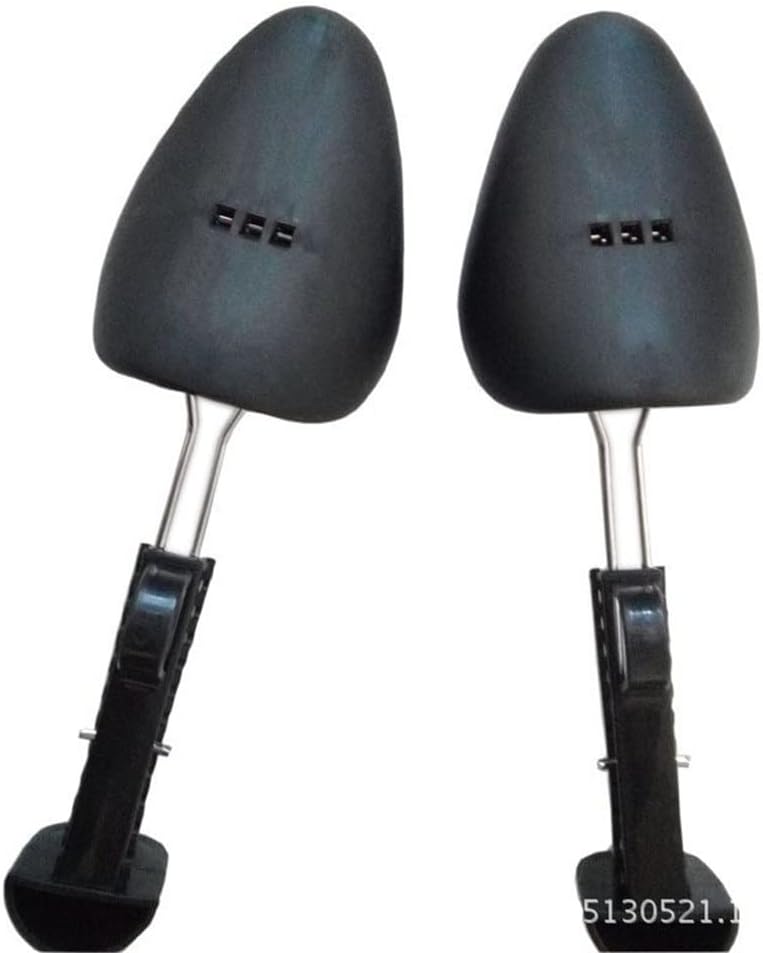 Practical Plastic Adjustable Length Men Shoe Trees Stretcher Boot Holder Black Tree