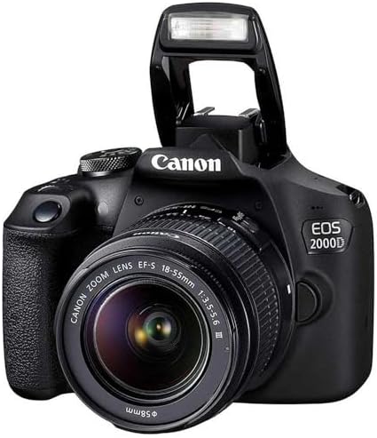 3. Bild von Canon EOS 2000D BK 18-55 is + SB130 + 16GB EU26 SLR-Kamera-Set, 24,1 MP, CMOS 6000 x 4000 Pixel, Schwarz – Digitalkameras ( Full HD, Schwarz)