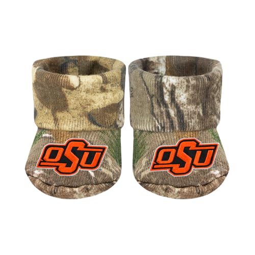 Baby Bootie Sock - Oklahoma State Cowboys - Camo - Newborn - 6 Mos