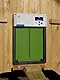 Hühnerklappe Automatisch ChickenGuard All-in-One, Hühnerstalltürfarben in Vier Farben, Timer/Lichtsensor, Auto-Stop, Raubtiersicher, Wintermodus-Power-Boost, Batterien Enthalten (Grün + Batterien)