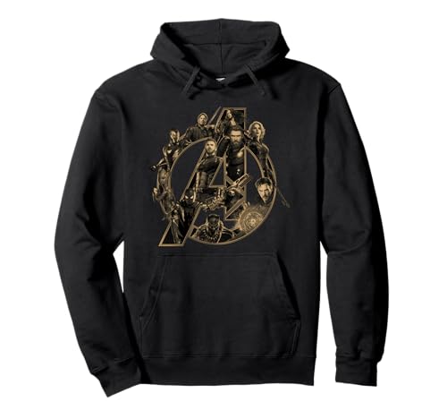 Image of Avengers Infinity War Avengers Logo Pullover Hoodie