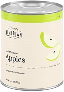 Solid Pack Sliced Apples #10 Can - 6/Case