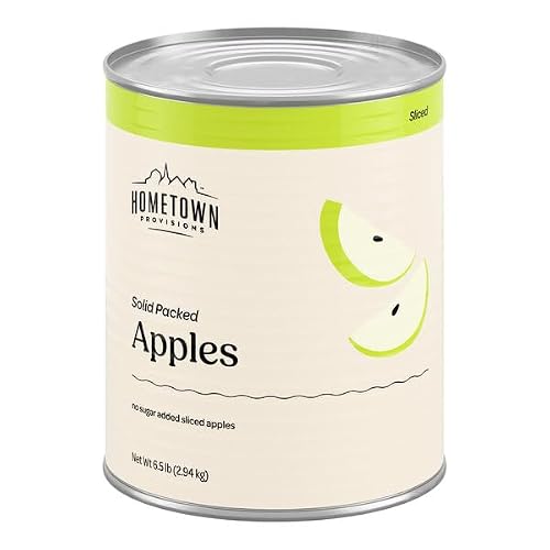 Solid Pack Sliced Apples #10 Can - 6/Case