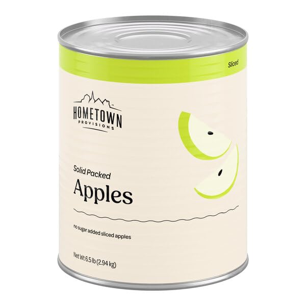 Solid Pack Sliced Apples #10 Can - 6/Case
