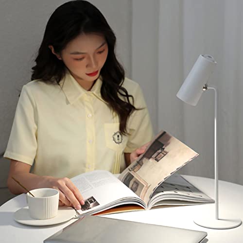 Moddeny Led Cordless Desk Lamp With Sunset Lamp, 360° Rotation, Detachable Touch Table Lamps Usb-C Charger Minimalist Iron Art Bedside Light, Romantic Sunset Light & Neutral Light 2 In 1, 15.2In #TOP2
