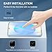 GiiYoon-3 PACK Screen Protector for Samsung Galaxy S25 Tempered Glass [HD Full Coverage] [Easy Installation] [Scratch Resistant] [9H Hardness] Protective Film