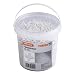 Meister Croce per piastrelle, 2,0 mm, pratico set da 1800 pezzi, in robusto polipropilene, colore bianco, accessorio per piastrelle, supporto per la posa delle piastrelle, croce per fughe, 4427000