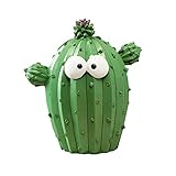 cactus bola de oro Se adapta a casi todos los tipos de monedas estándar, anima a los niños a ahorrar con esta hucha.