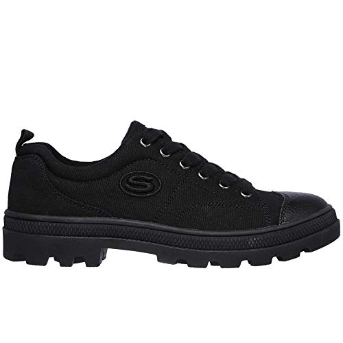 Skechers womens Skecher Street Women's Roadies-true Roots Sneaker, Black/Black, 5.5 US