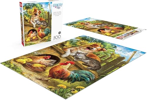 Puzzle 500 piezas Animales 3 a 13 anos miniatura 4