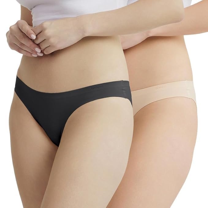 fashiol Women's Seamless Thong Panty | Ultra-Soft Lightweight Breathable Panties | No Visible Panty Line | Stretch Comfort Cool Wear Underwear for Women-picture-38
