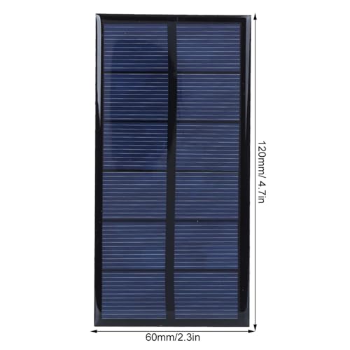 1w 3v Portátil Cristalino Sil Painel de Célula Solar Ao Ar Livre para Fonte de Alimentação Diy é Fác