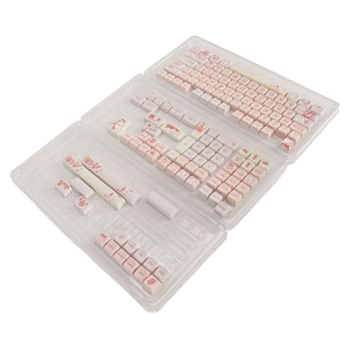 Capuchons de clavier PBT anti-effacement pour clavier mécanique de jeu 148 touches