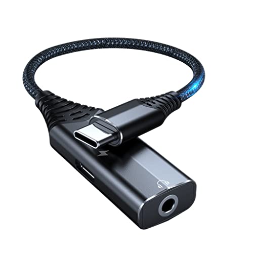 Écouteurs splitter Type-C transmission rapide adaptateur double port USB-C S21 S20